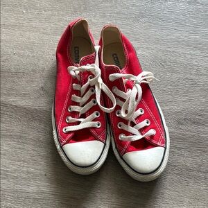 Converse Crimson Canvas Kicks